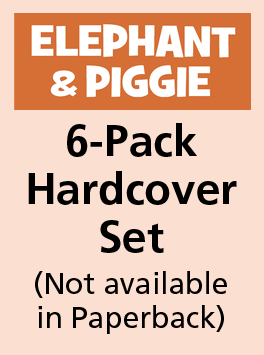 6-Pack of Elephant and Piggie books (6 each of 25 alts)
