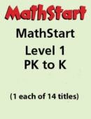 MathStart Level 1 – GR PK to K – (1 each of 14 titles)
