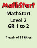 MathStart Level 2 – GR 1 to 2 – (1 each of 14 titles)