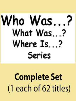 Who Was Is Series 140 Book Set Includes Who/What/Where/Is/Was/Were - BRAND  NEW