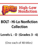 BOLT - High-Low Nonfiction (1 each of 48 titles)