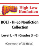 BOLT - High-Low Nonfiction (1 each of 36 titles)