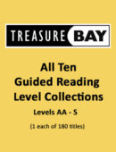 All Ten Guided Reading Level Collections-Levels AA-S (1 each of 180 titles)