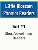 Set #1-Little Blossom Phonics Readers (12 titles)