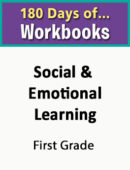 180 Days of SEL Learning-Workbook (First Grade)