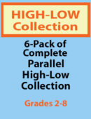 6-Pack of Complete Parallel High-Low Collection - Grades 2-8 (192 titles)