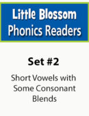 Set #2-Little Blossom Phonics Readers (12 titles)
