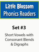 Set #3-Little Blossom Phonics Readers (12 titles)