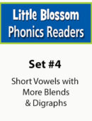 Set #4-Little Blossom Phonics Readers (12 titles)