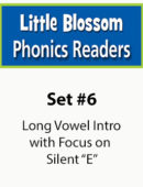 Set #6-Little Blossom Phonics Readers (12 titles)