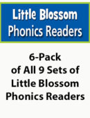 Six-Pack of All 9 Sets-Little Blossom Phonics Readers (612 titles)