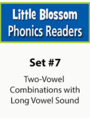 Set #7-Little Blossom Phonics Readers (12 titles)