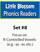 Set #8-Little Blossom Phonics Readers (8 titles)