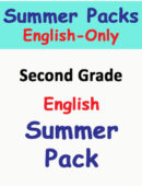 Summer Packs / English-Only: Getting Ready for Second Grade