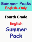 Summer Packs / English-Only: Getting Ready for Fourth Grade