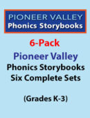 6-Pack-Pioneer Valley Phonics Storybook Collection (6 each of 168 titles)