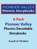 6-Pack-Pioneer Valley Phonics Storybook Collection (6 each of 150 titles)