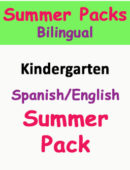 Summer Packs / Bilingual (Span/Eng): Getting Ready for Kindergarten