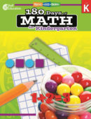 180 Days of Math-Workbook (Kindergarten)