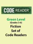 Green Level Fiction Set of Code Readers-Grades 3-6 (1 each of 6 titles)