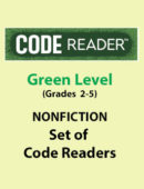 Green Level Nonfiction Set of Code Readers-Grades 2-5 (1 each of 8 titles)