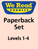 We Read Phonics Set - Levels 1-4 (16 titles) - Paperback