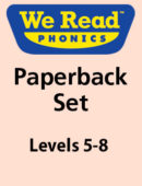 We Read Phonics Set - Levels 5-8 (12 titles) - Paperback