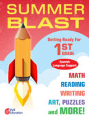 Bilingual (Spanish/English) Workbook: Summer Before First Grade