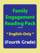Family Engagement Reading Pack: (English Only)-Fourth Grade
