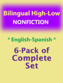 6-Pack of Complete Bilingual (English/Spanish) Hi-Lo Nonfiction Set (6 each of 12 titles)