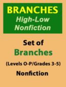 Branches High-Low Nonfiction Set-Grades 3-5 (12 titles)